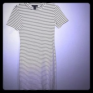 black & white dress only in one size